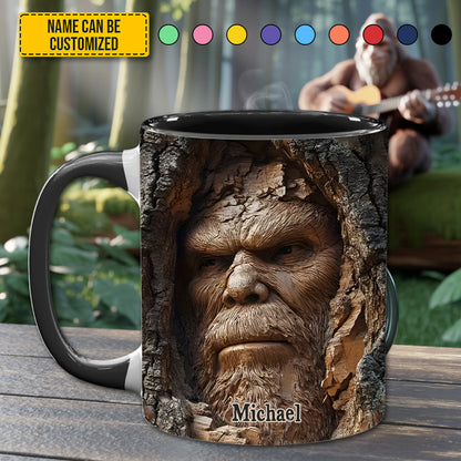 Forest Guardian – Personalized Bigfoot Accent Mug