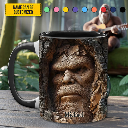 Forest Guardian – Personalized Bigfoot Accent Mug