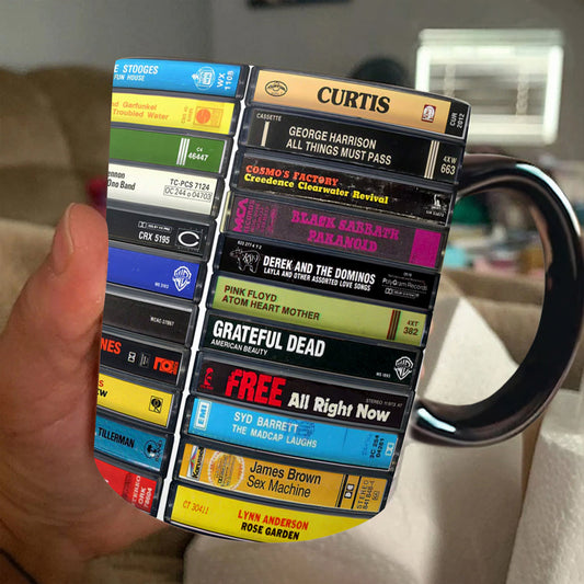 Music from 1970 Cassette Accent Mug