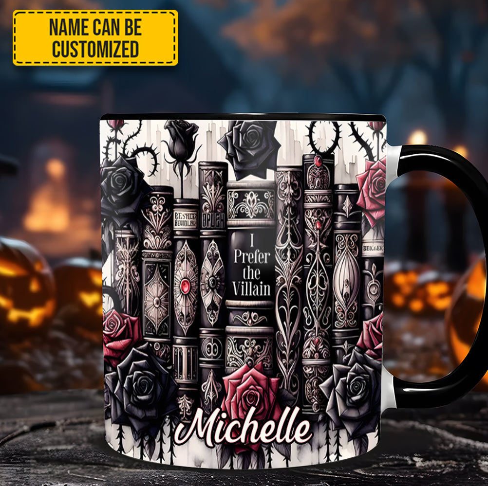 Book I Prefer The... - Personalized Accent Mug