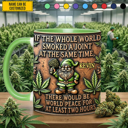 Personalized Funny Weed Accent  Mug