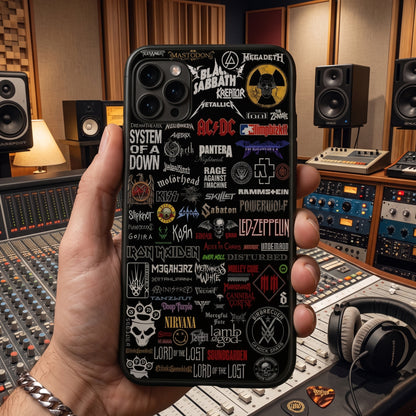 Rock Lovers - Classic Rock Legends Phone Case Version 3