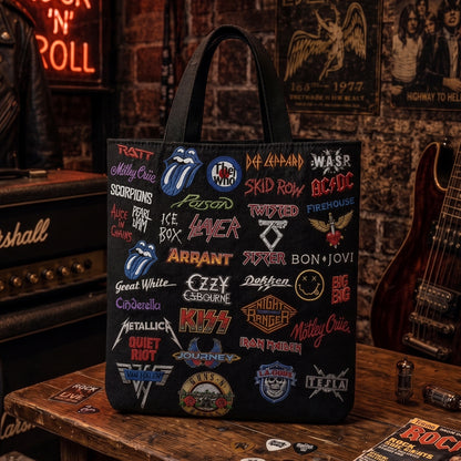 Rock Lovers - Classic Rock  Legends Editions Tote Bag Version 1
