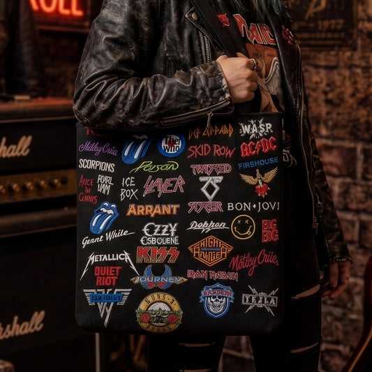 Rock Lovers - Classic Rock  Legends Editions Tote Bag Version 1