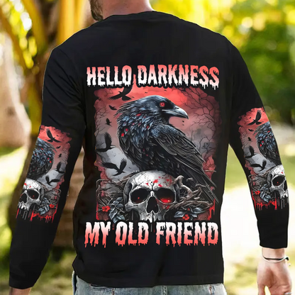 Hello Darkness My Old Friend - Personalize All Over Print
