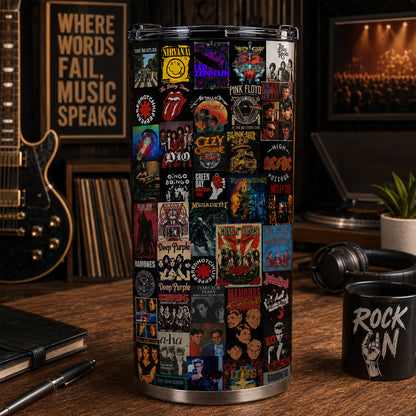 Rock Lovers - Classic Rock Legends Tumbler Version 6
