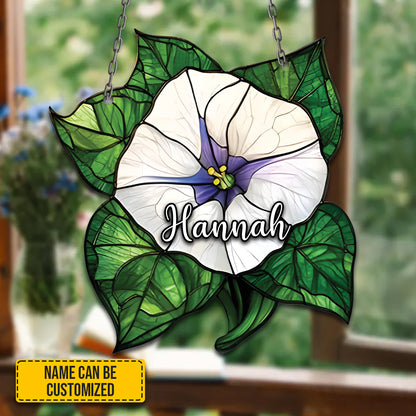 Birth Month Flower Acrylic Window- Hanging Decor