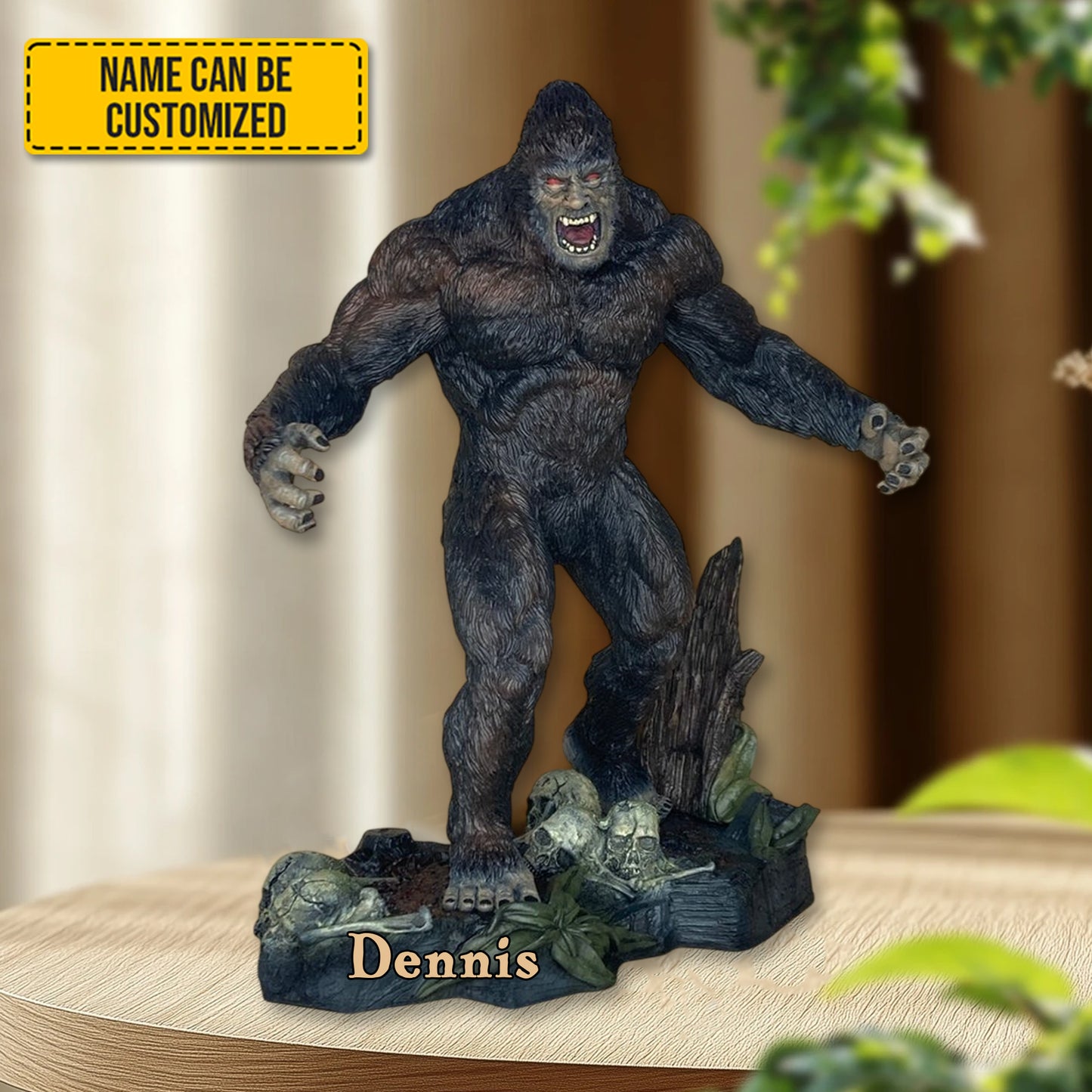 Beast of the Wild – Personalized Bigfoot Acrylic Plaque