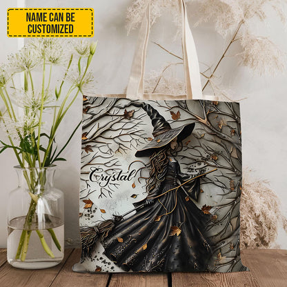 Beautiful Witch - Personalized Witch Tote Bag