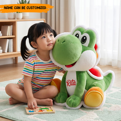 Personalized Cute Dinosaur Custom Shaped Pillow