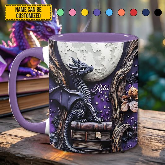 Wyrmling Dreams - Personalized Dragon Accent Mug