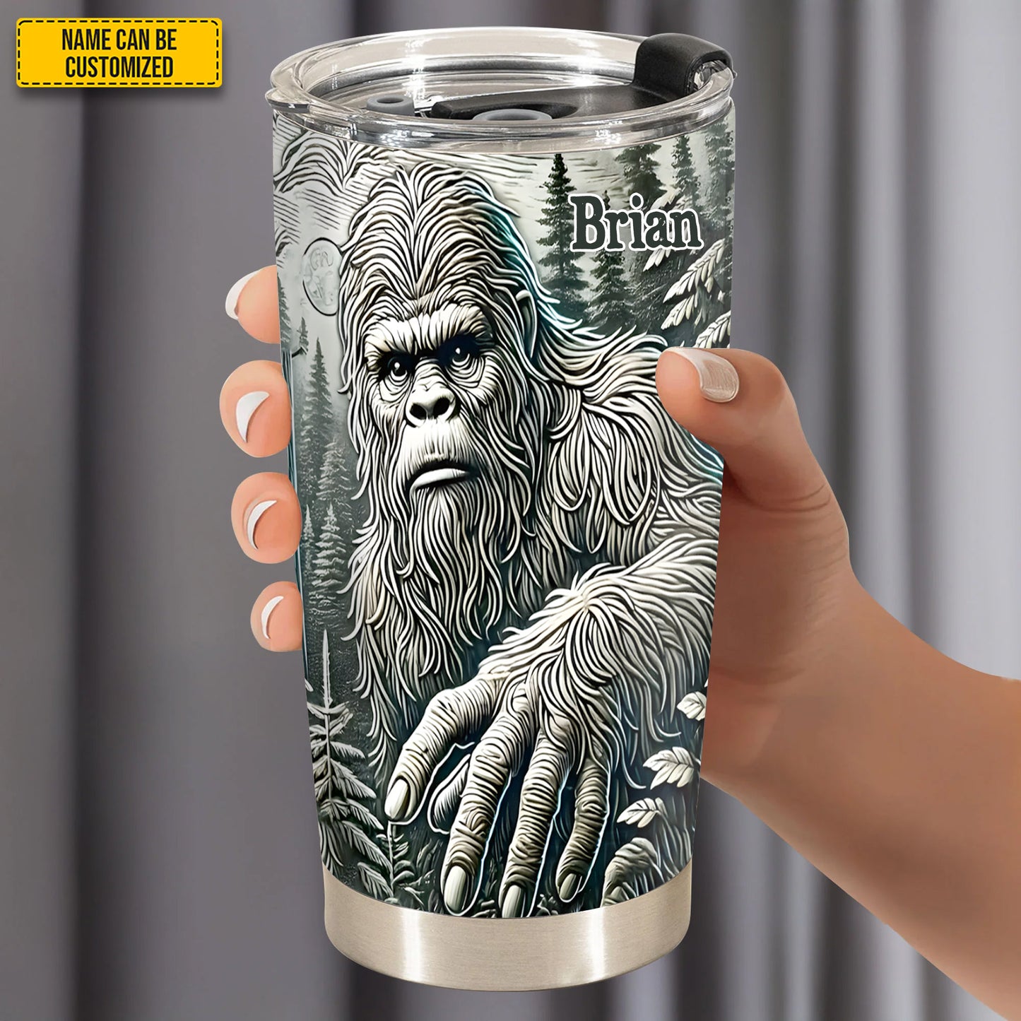 Sasquatch Sips – The Ultimate Personalized Gift Tumbler
