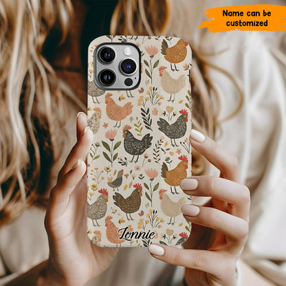 Personalized Chicken Phone Case