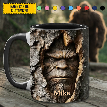Legendary Bigfoot – Personalized Funny Accent Mug