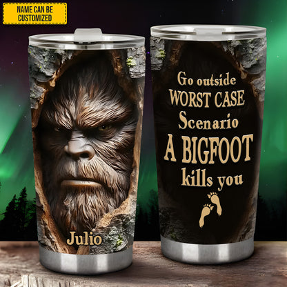 Legendary Bigfoot – Funny Personalized Gift Tumbler