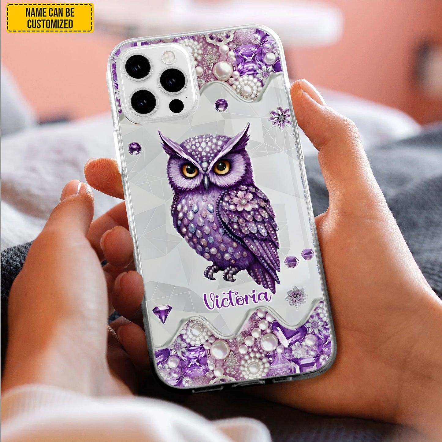 Owl Beautiful - Personalized Owl Phone Case