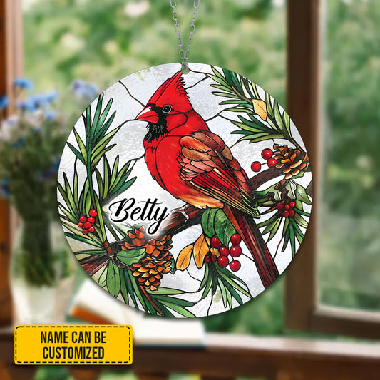 Cardinal From Heaven – Personalized Cardinal Acrylic Window