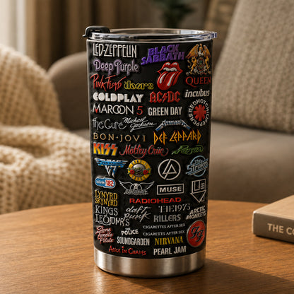 Rock Lovers - Classic Rock Legends Tumbler Version 2