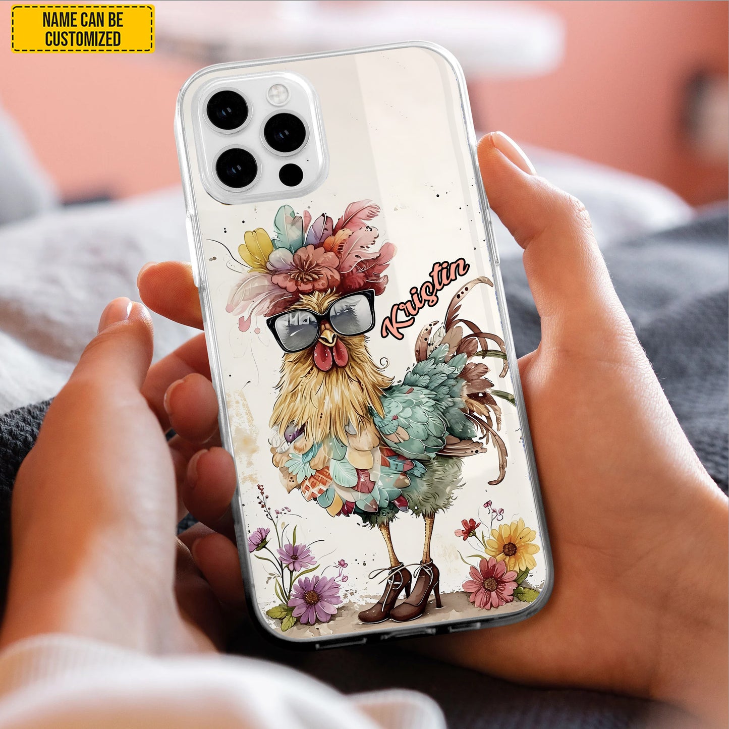 Personalized Funny Chicken Phone Case