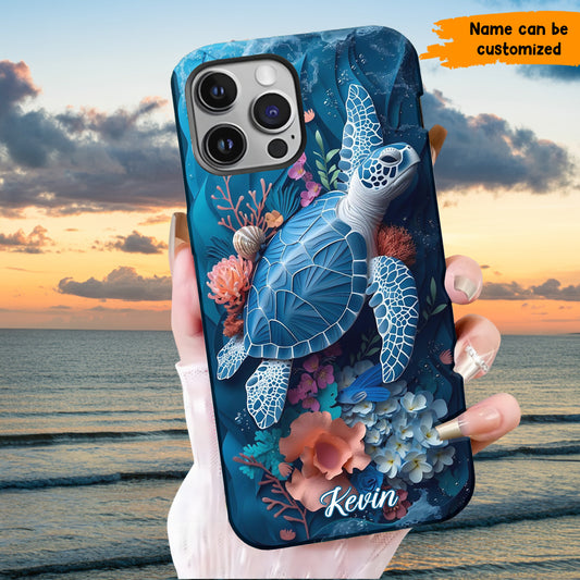 SEA TURTLES - Personalized Phone Case