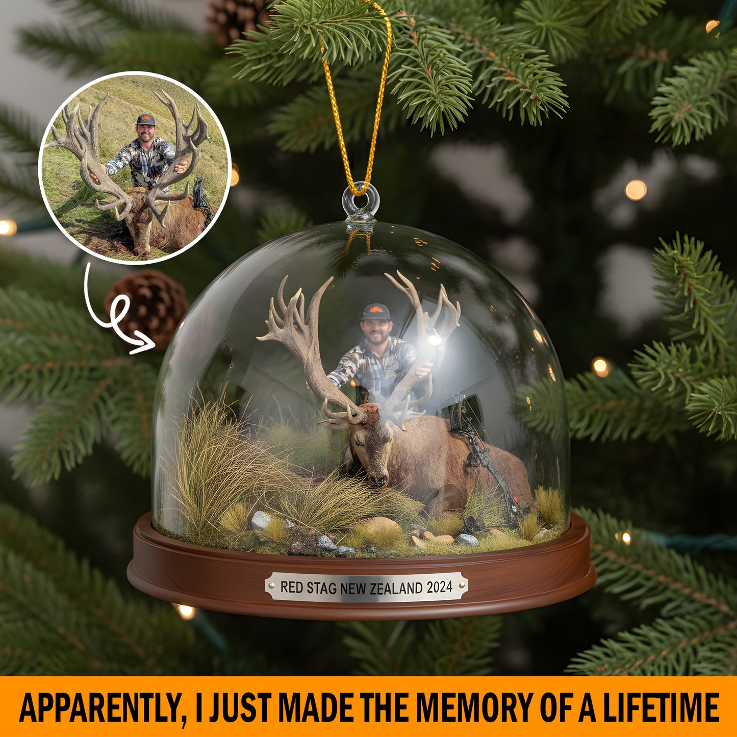 Trophy Moments – Personalized Photo Ornament