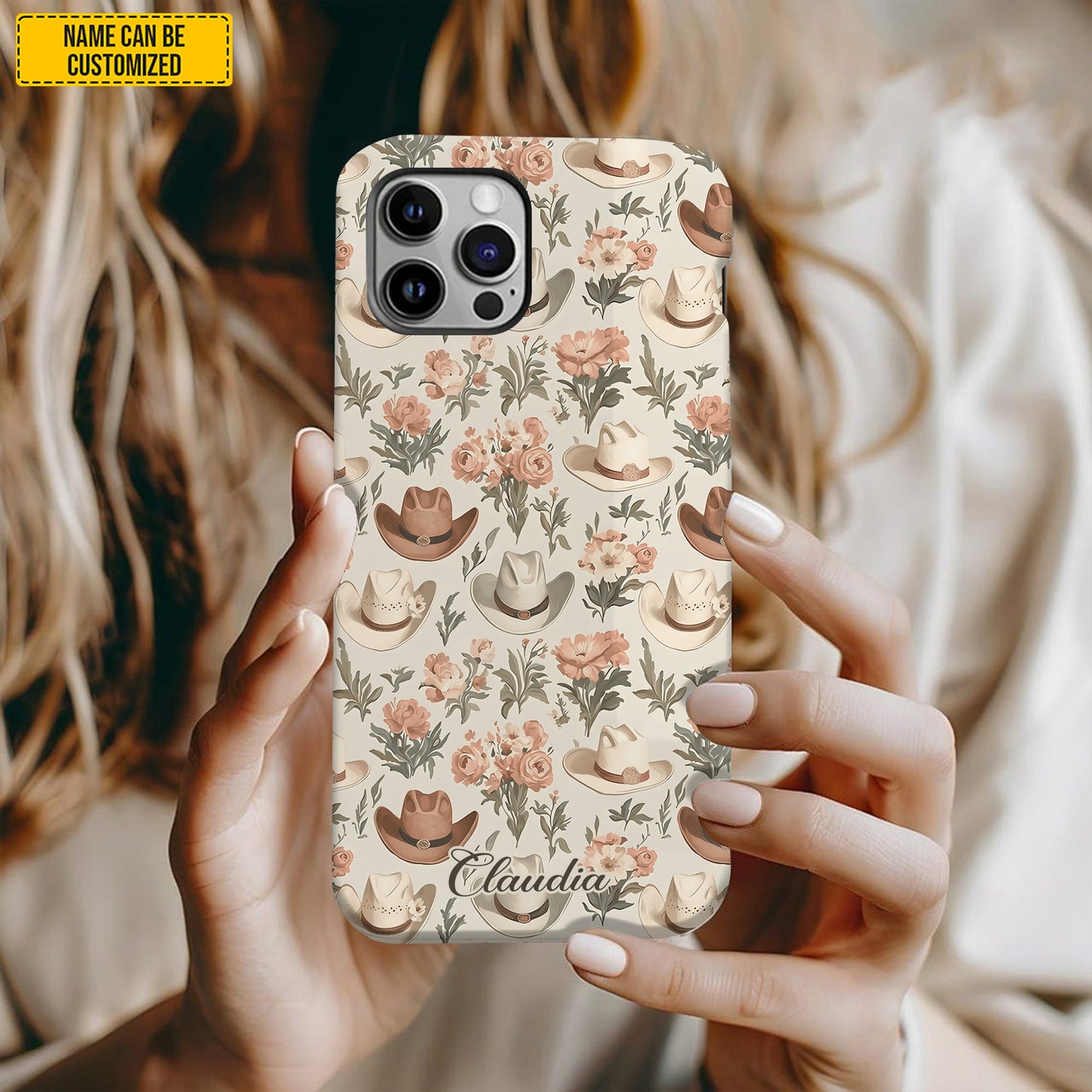 Western Cowgirl Phone Case - Personalized Phone Case