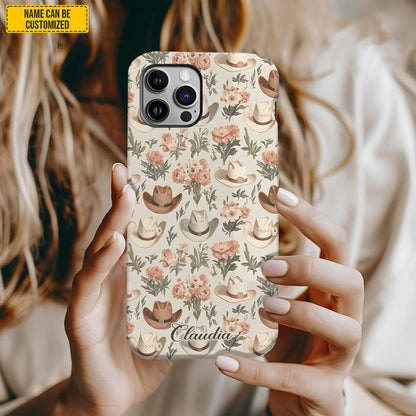 Western Cowgirl Phone Case - Personalized Phone Case