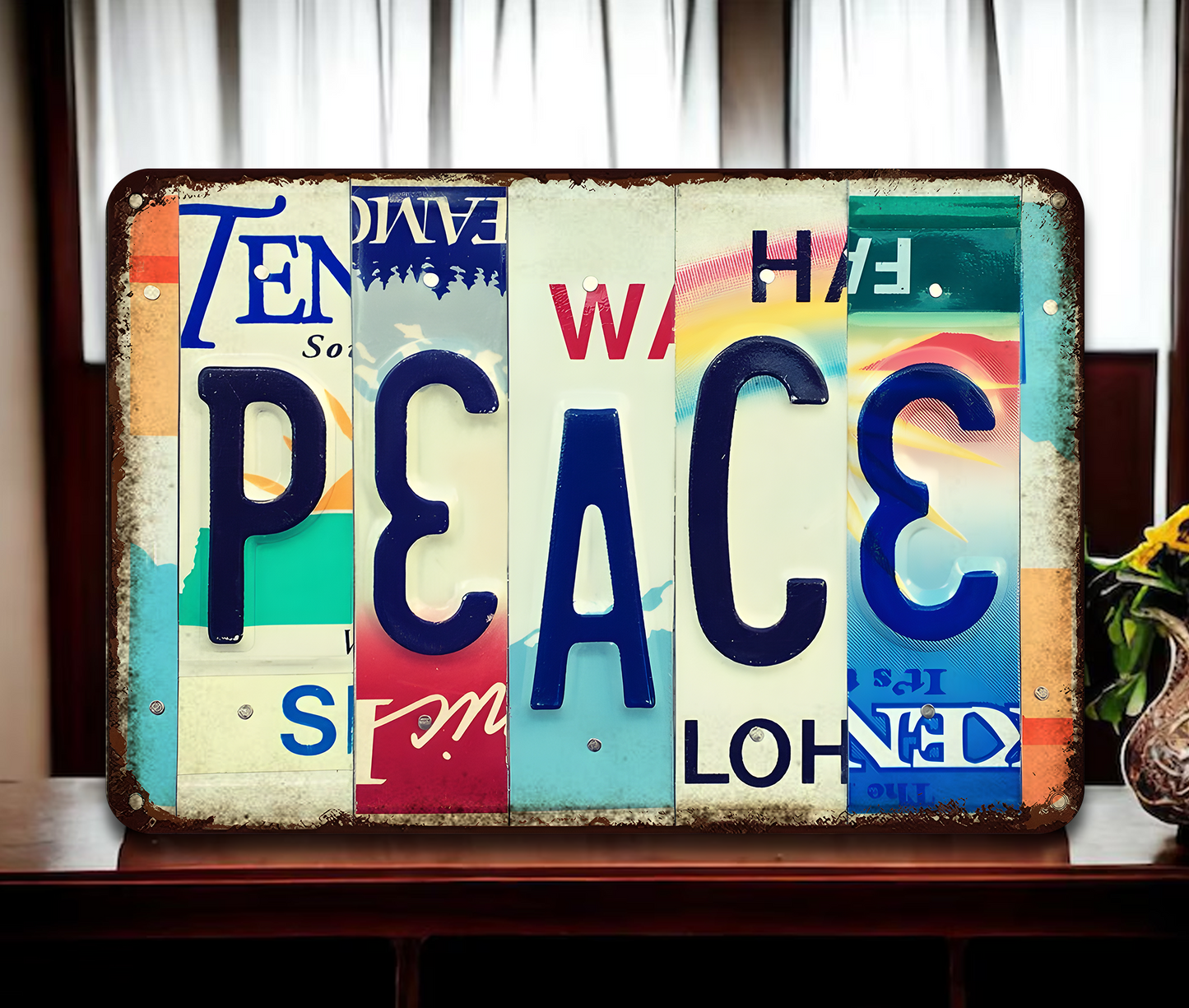Peace - Metal Sign