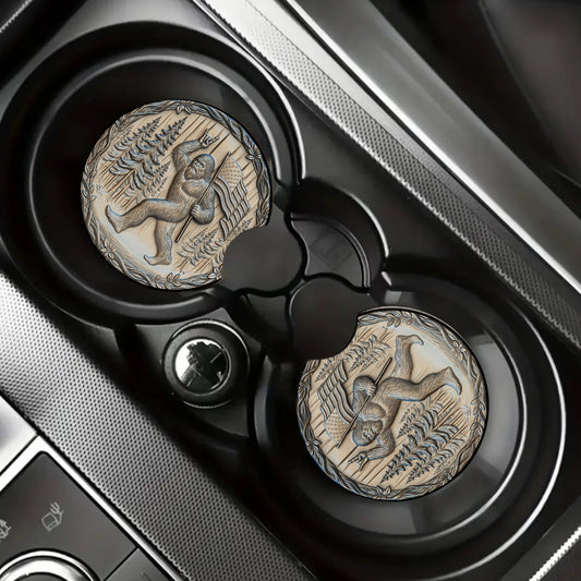 Funny BigFoot American Car Coaster