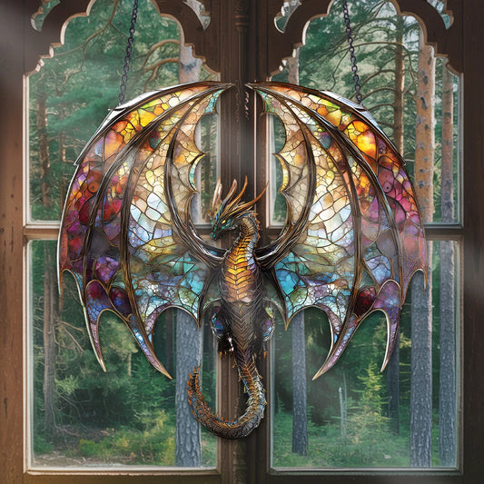 Fantasy Dragon Acrylic window - Personalized Acrylic Window