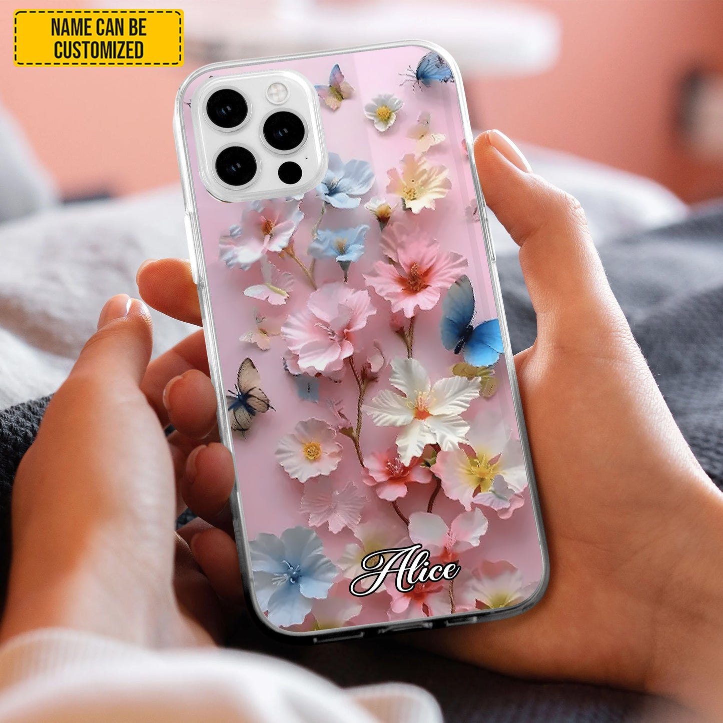 Personalized Beautiful Flower Phone Case