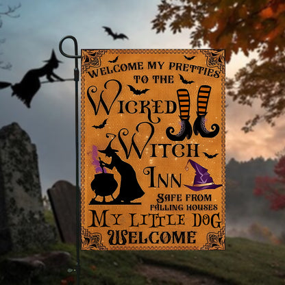 Welcome to the Wicked - Halloween Garden Flag, House Flag