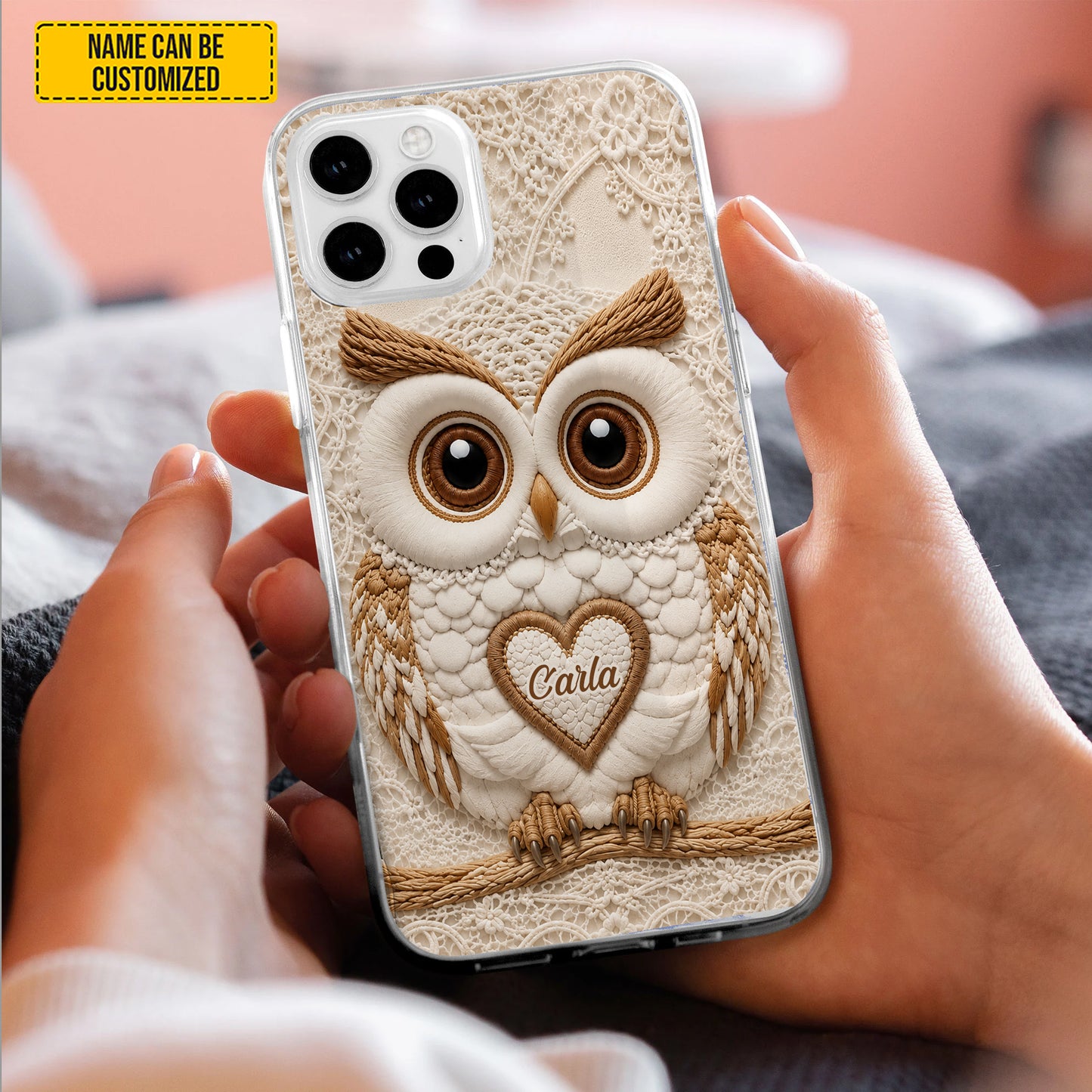 Personalized Cute Owl Phone Case