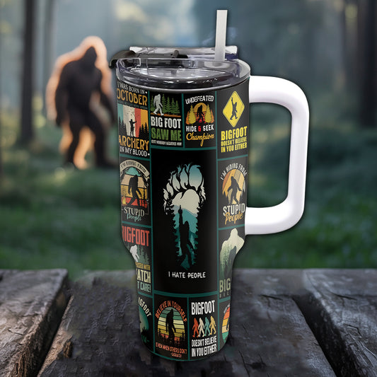 The Funny Bigfoot Collection Tumbler 40oz