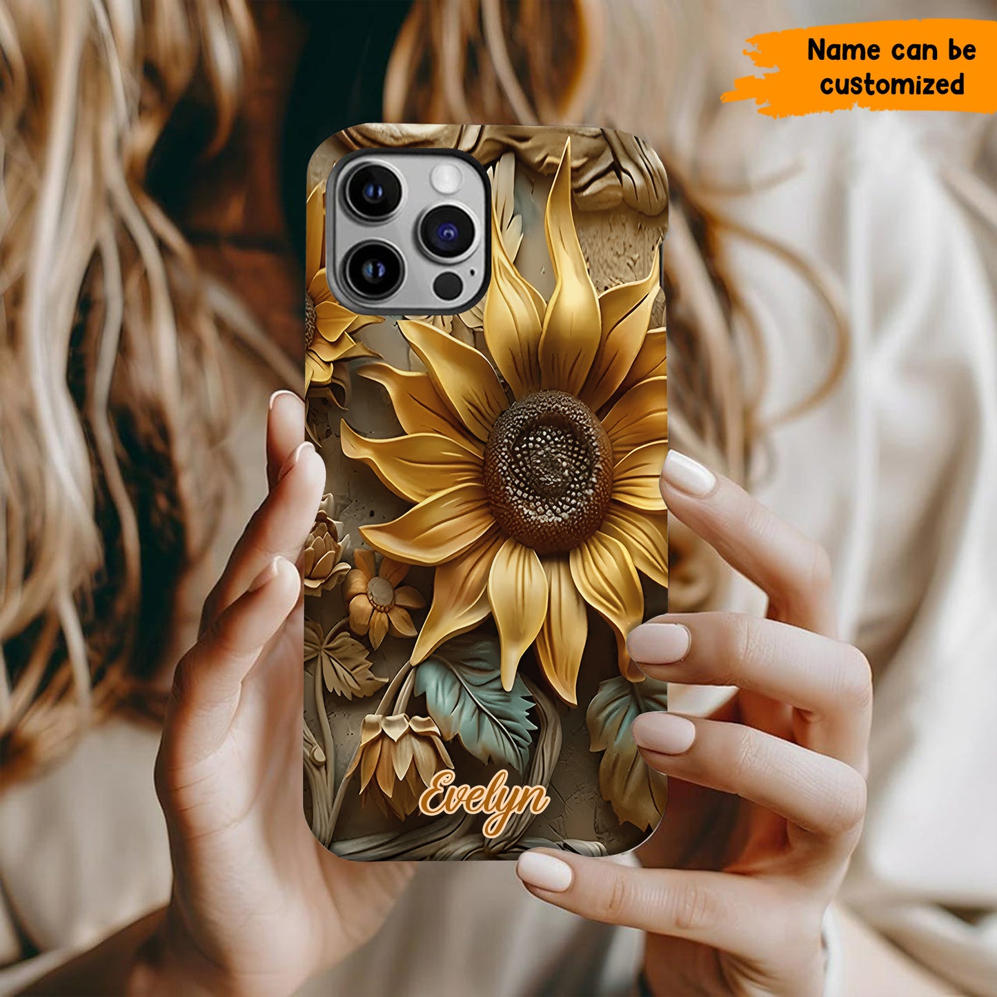 Sunflower Phone Case - Personalized Phone Case