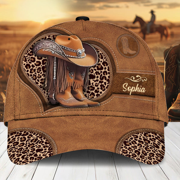 Cowgirl Boots - Personalized Cowgirl Classic Cap