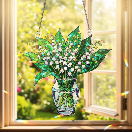 Lily of the Valley Acrylic Ornament Decor