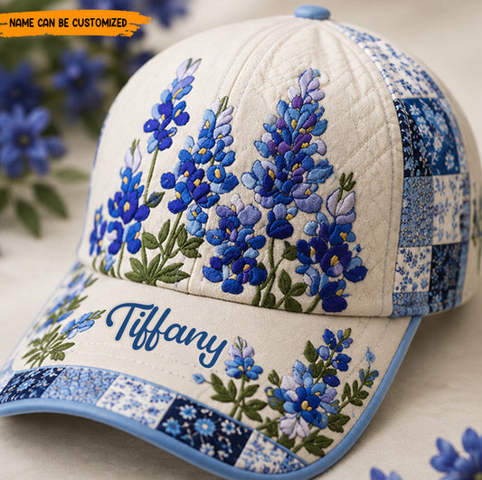 Personalized Beautiful Lavender Classic Cap