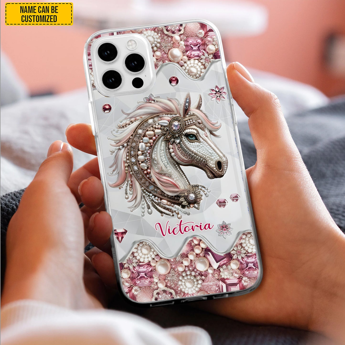 Beautiful Horse - Personalized Horse Phone Case