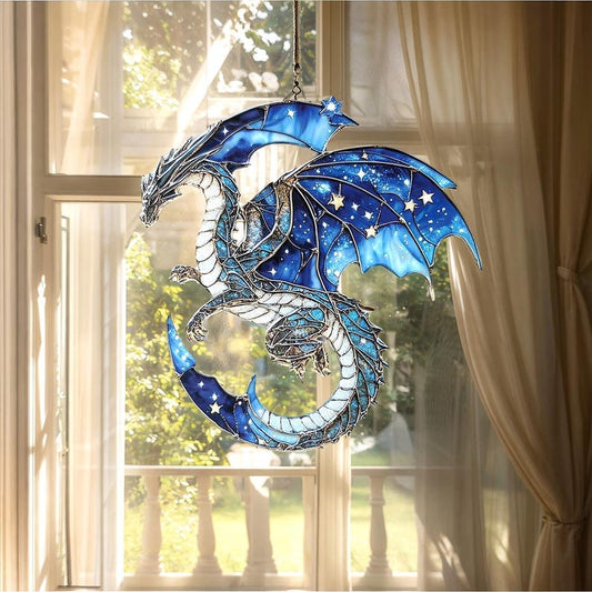 Celestial Dragon Acrylic Window Hanging
