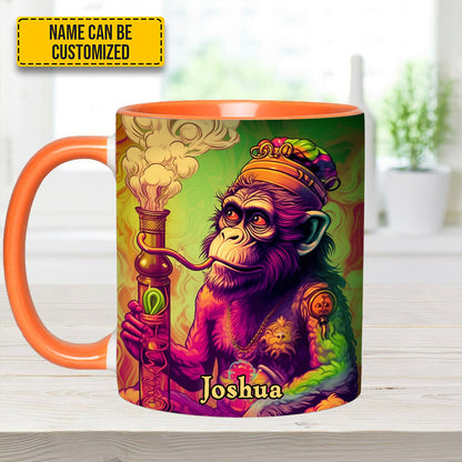 High Vibes – Personalized Psychedelic Accent Mug