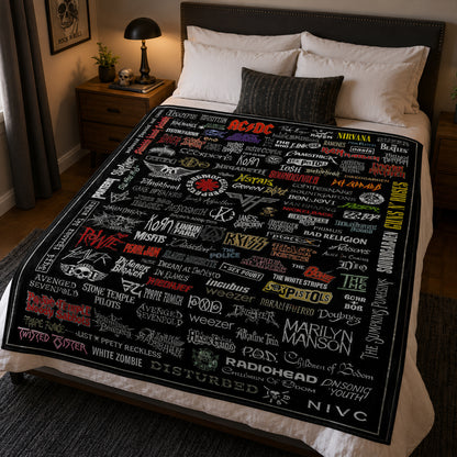 Rock Lovers - Classic Rock Legends Blanket Version 4