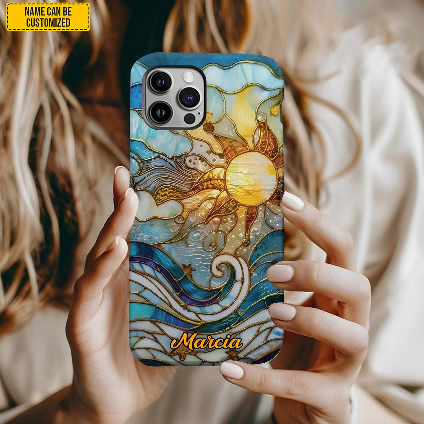 Personalized Sun & Ocean Phone Case