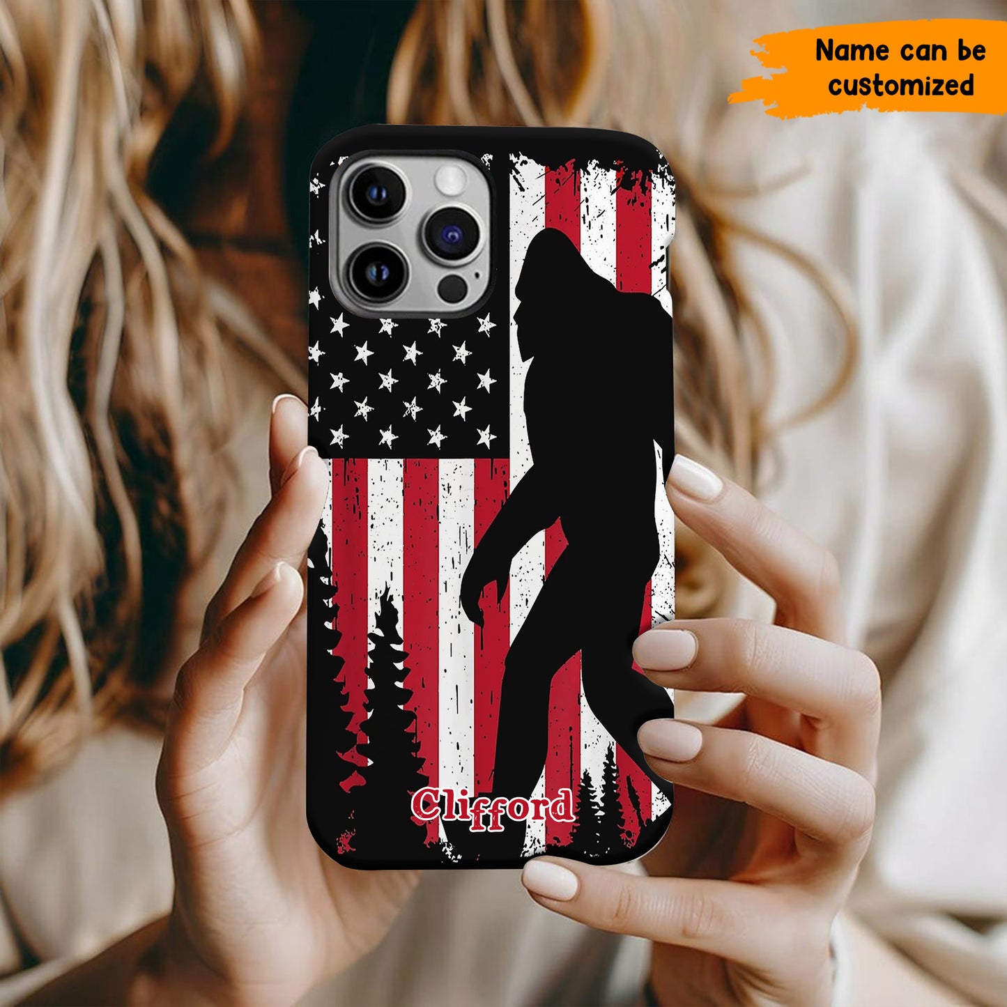 Personalized American Bigfoot Phone Case