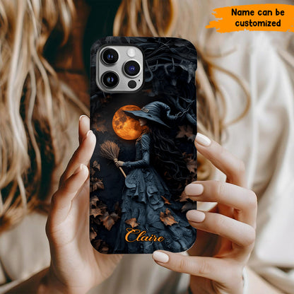 Personalized Midnight Witch Phone Case
