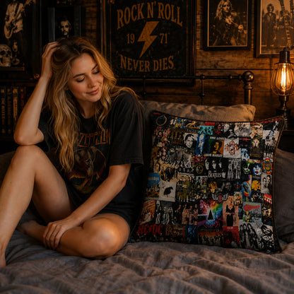 Rock Lovers - Classic Legends Edition Pillow Version 3