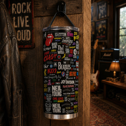 Rock Lovers - Classic Rock Legends Tumbler Version 18