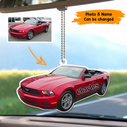My Ride - Personalized Shape Car Ornament