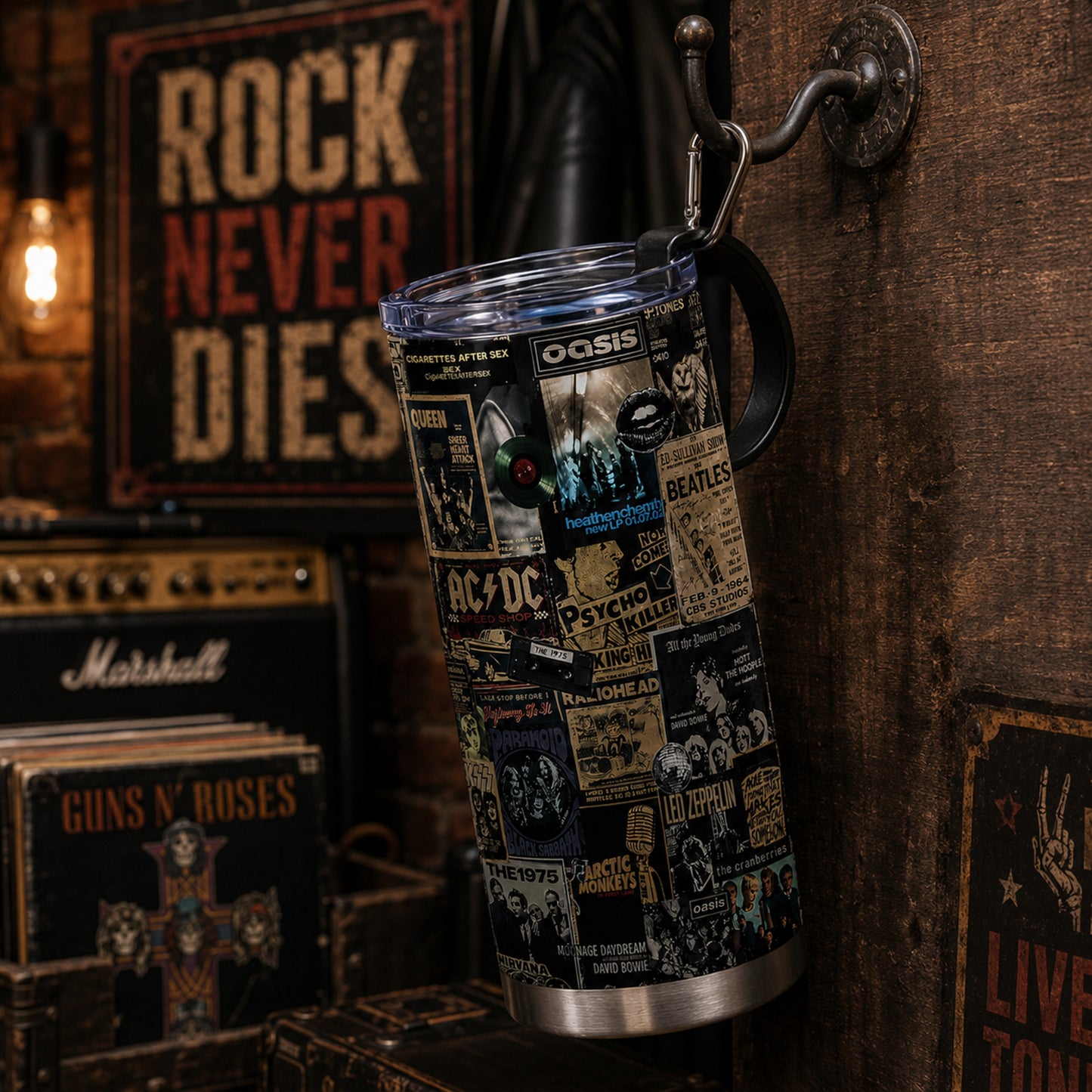 Rock Lovers - Classic Rock Legends Tumbler Version 8