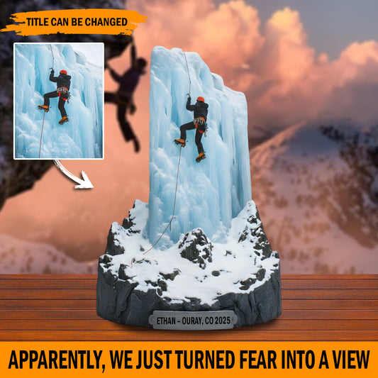 Peak Triumph – Personalized Adventure Photo Acrylic Plaque